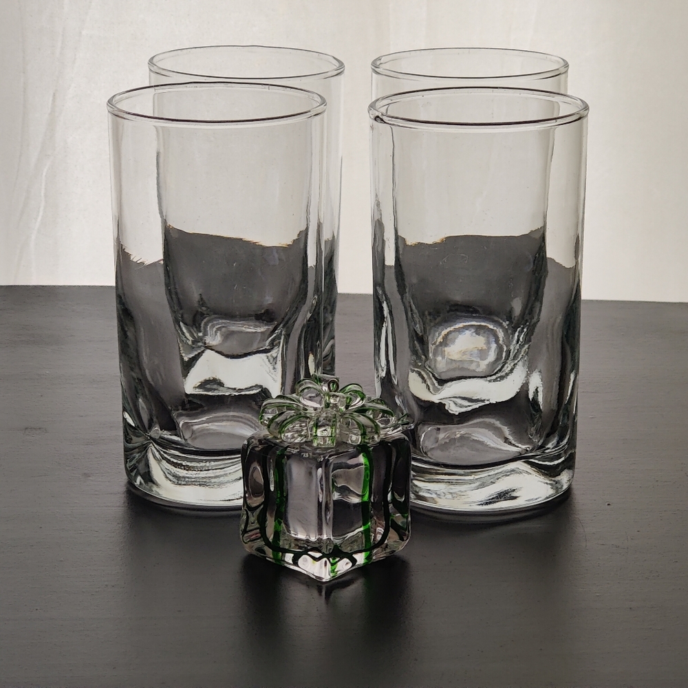 4 - 10 oz | Crisa thumbprint or impressions style glasses